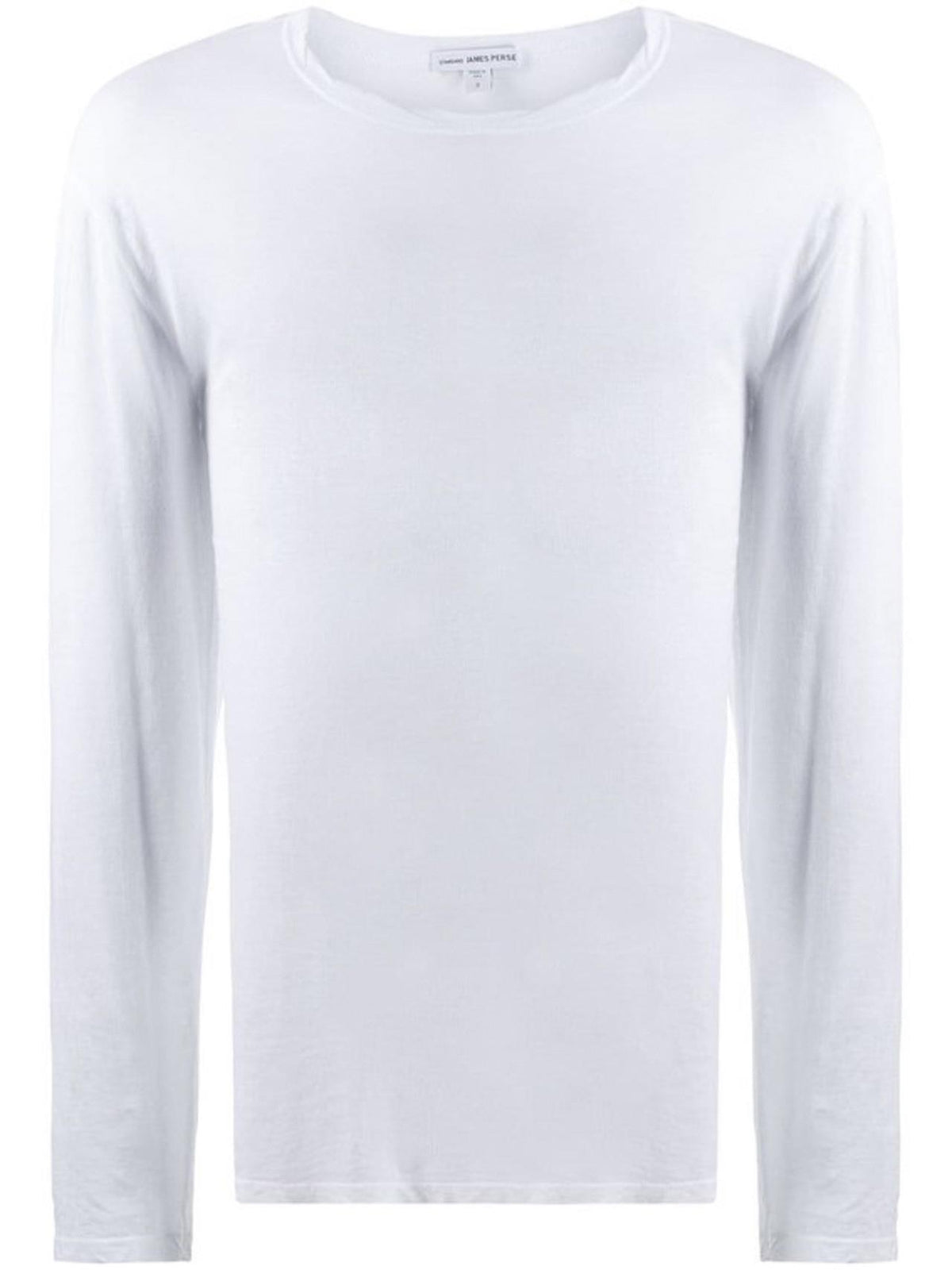 T-S L/S Crew Neck Tee White