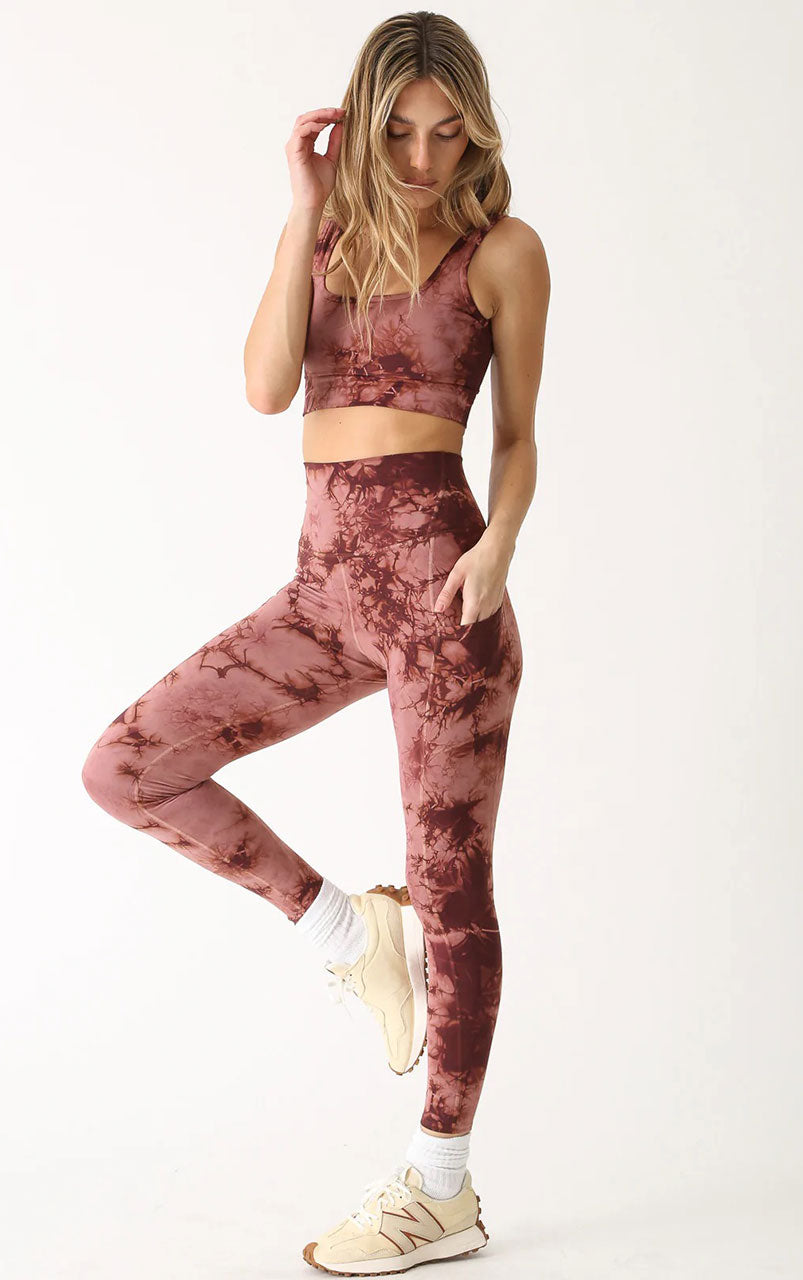 LaJolla Legging-Epic ROSEWOOD