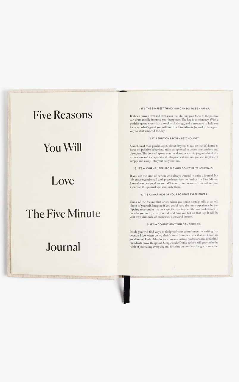 The Five Minute Journal