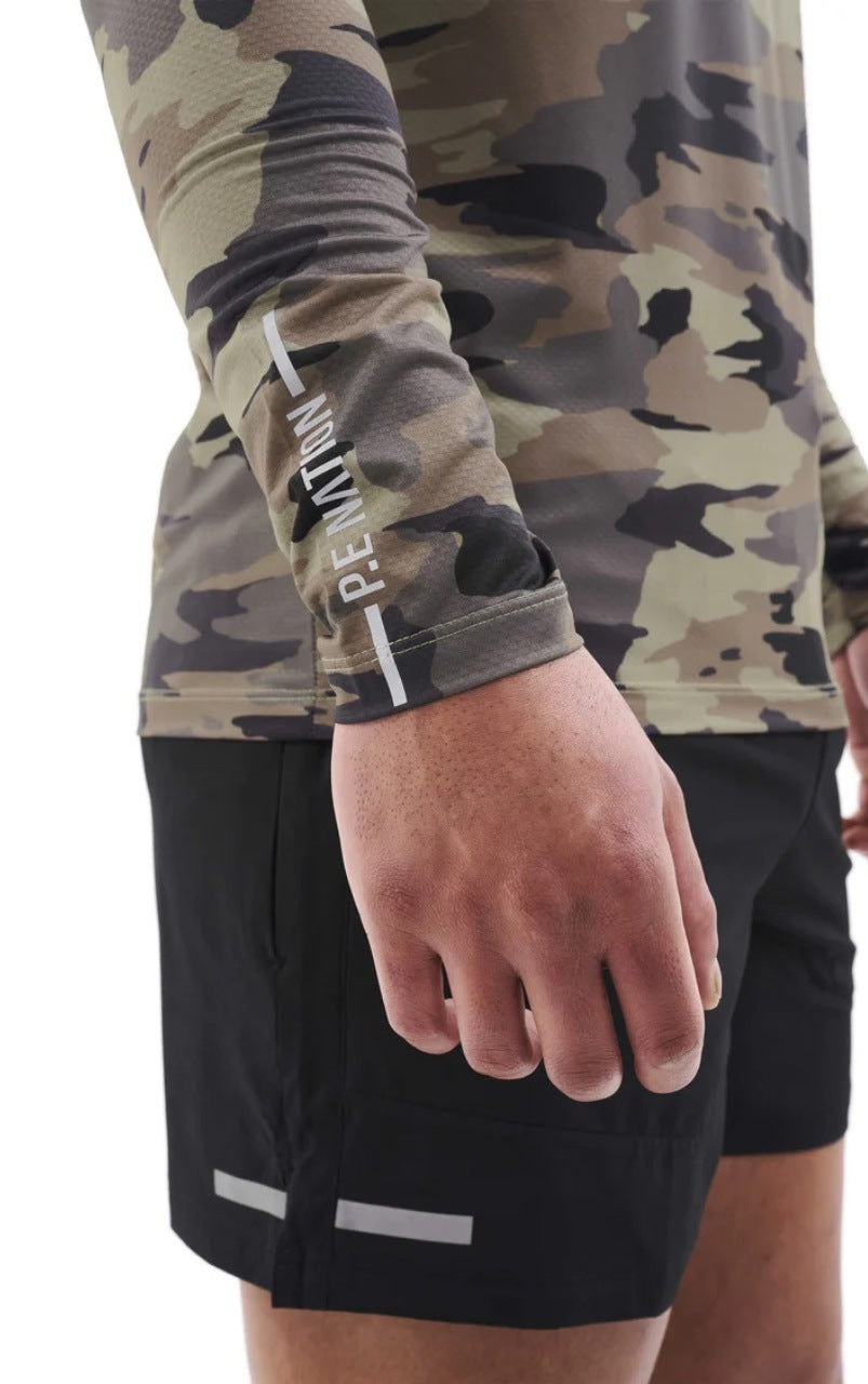 MEN ADRENALIN LS TEE CAMO