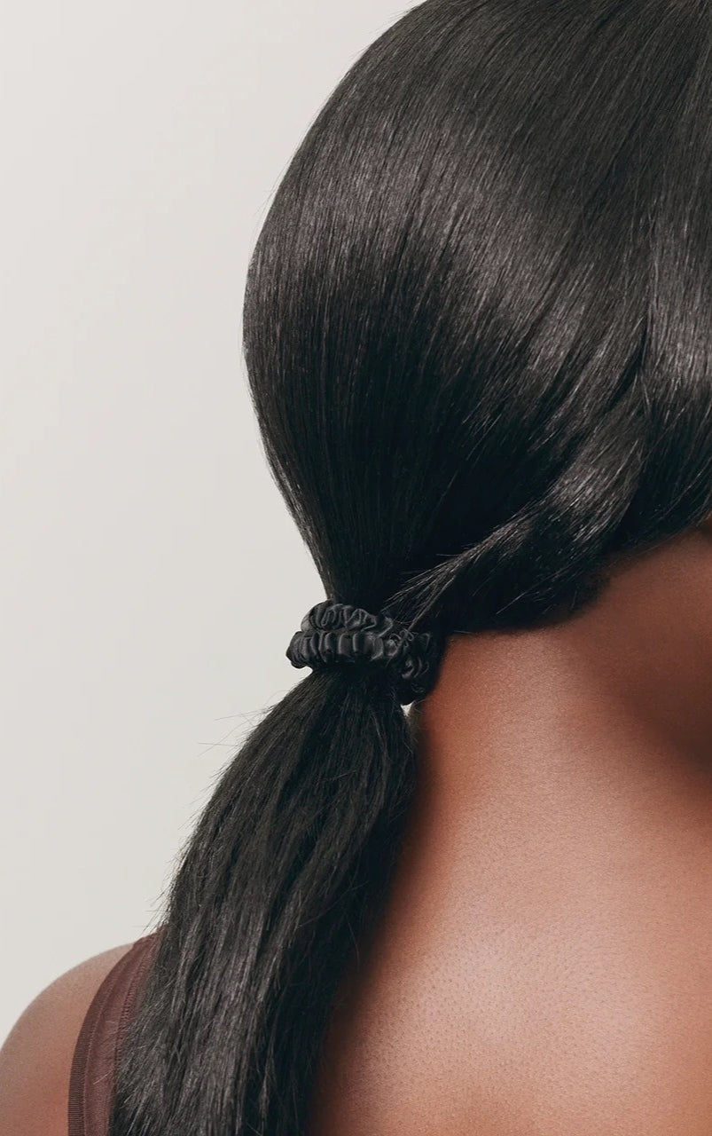 Skinny Scrunchies - Black (set of 4)