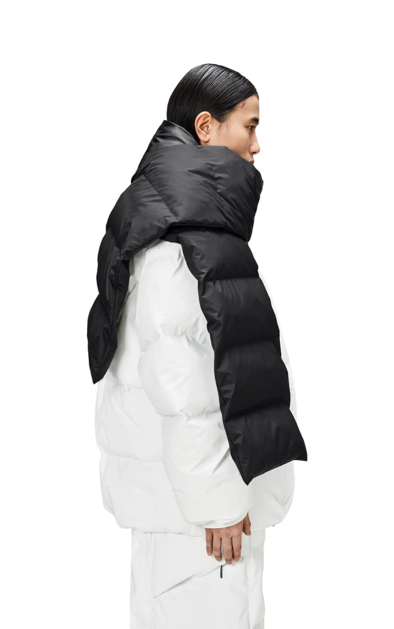 Harbin Puffer Scarf Black