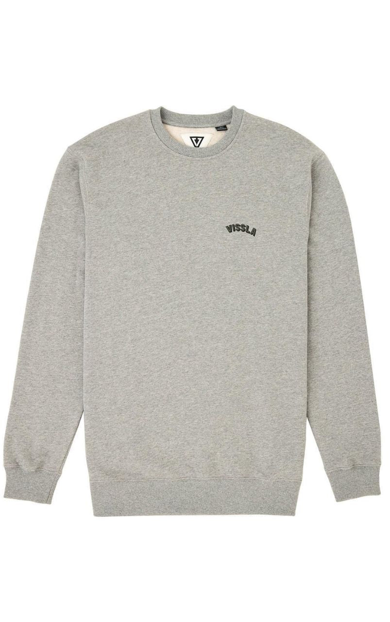 Extra Strength Eco Crew Fleece Grey Heather