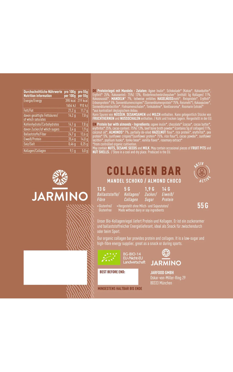 Barrita de colágeno - Almendra