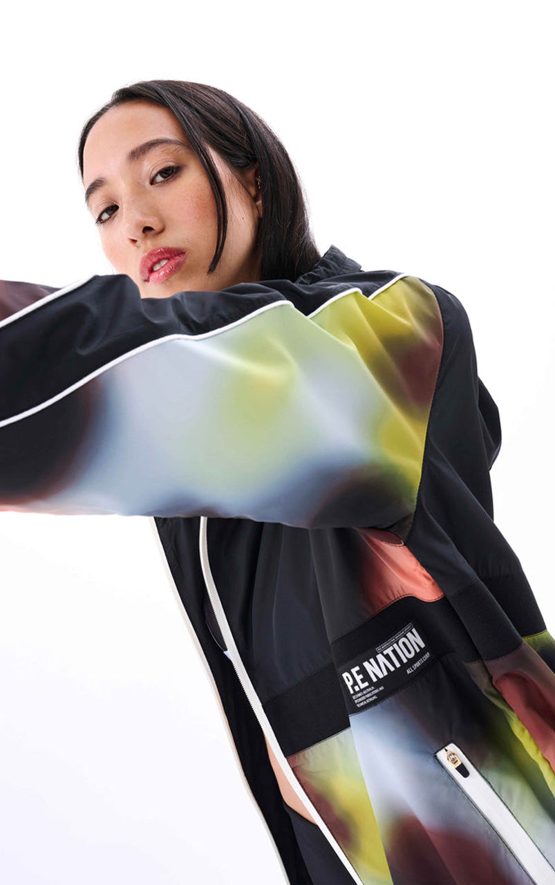 CYPER PRINTED JACKET BLUR PRINT
