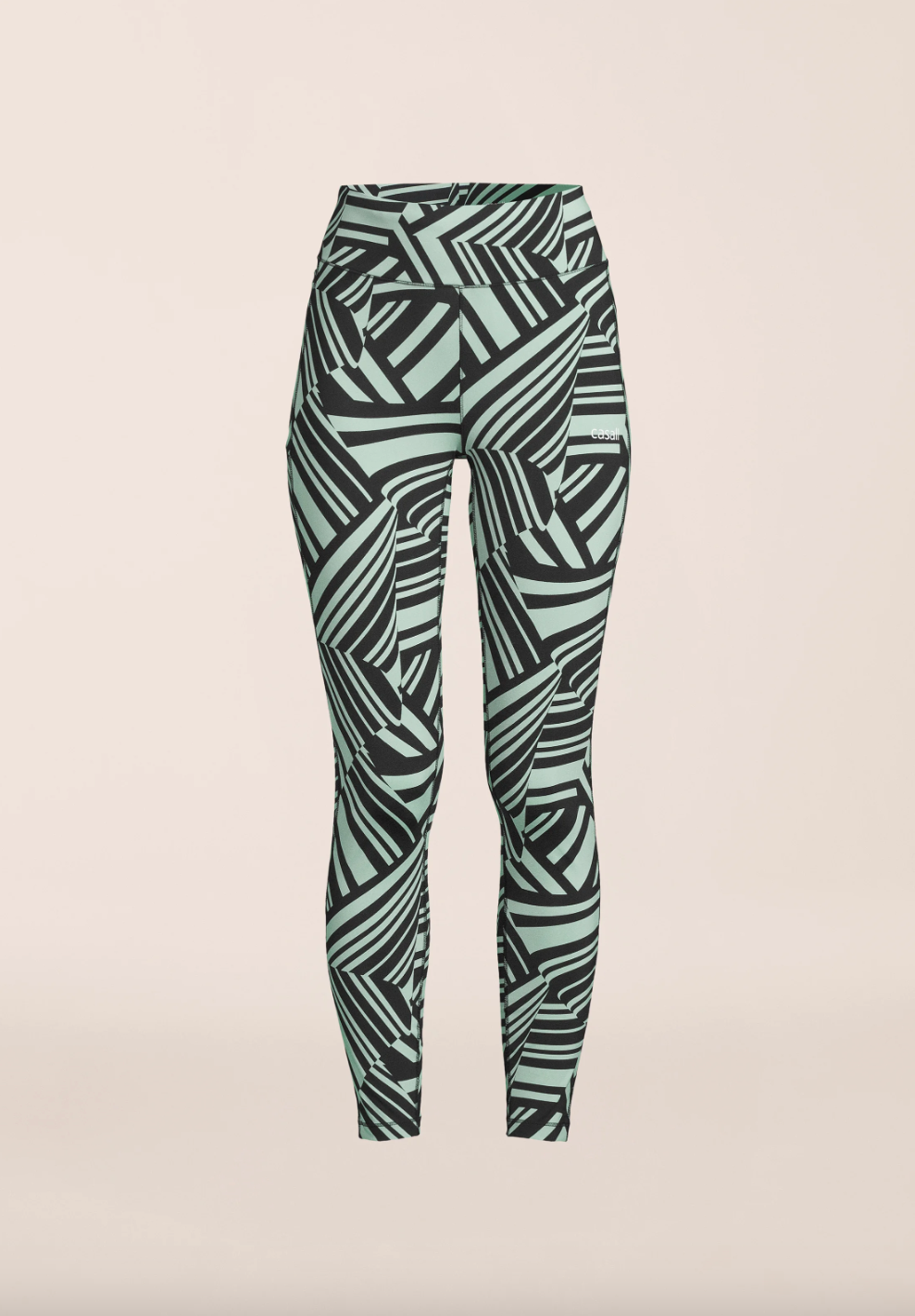 Essential Printed Tights Vivid Green