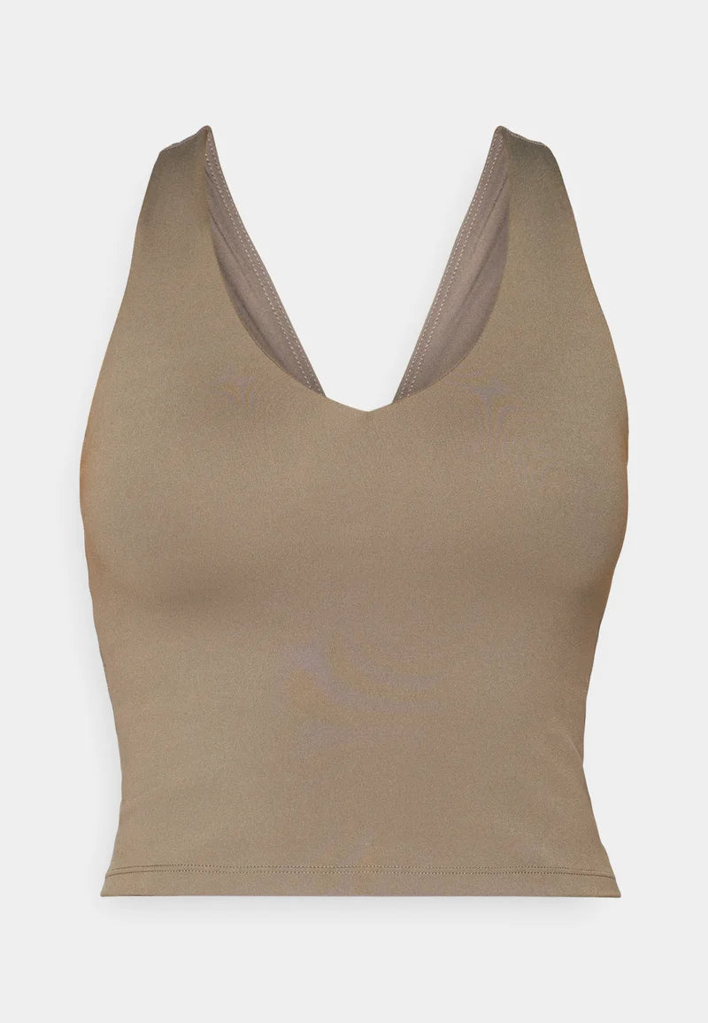 Float Zoe Tank, Cross-Back Cured Green