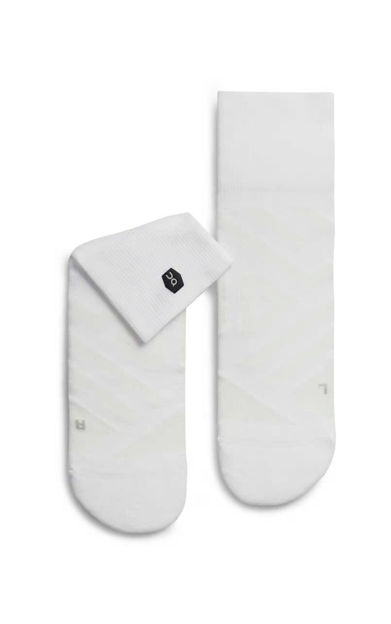 Performance Mid Sock Men White | Ivory