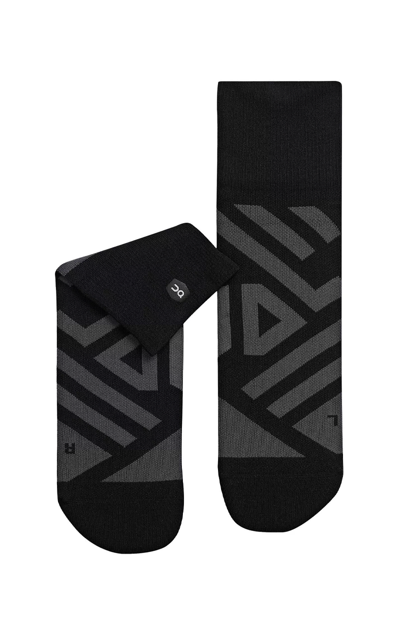 Performance Mid Sock Women Black | Shadow