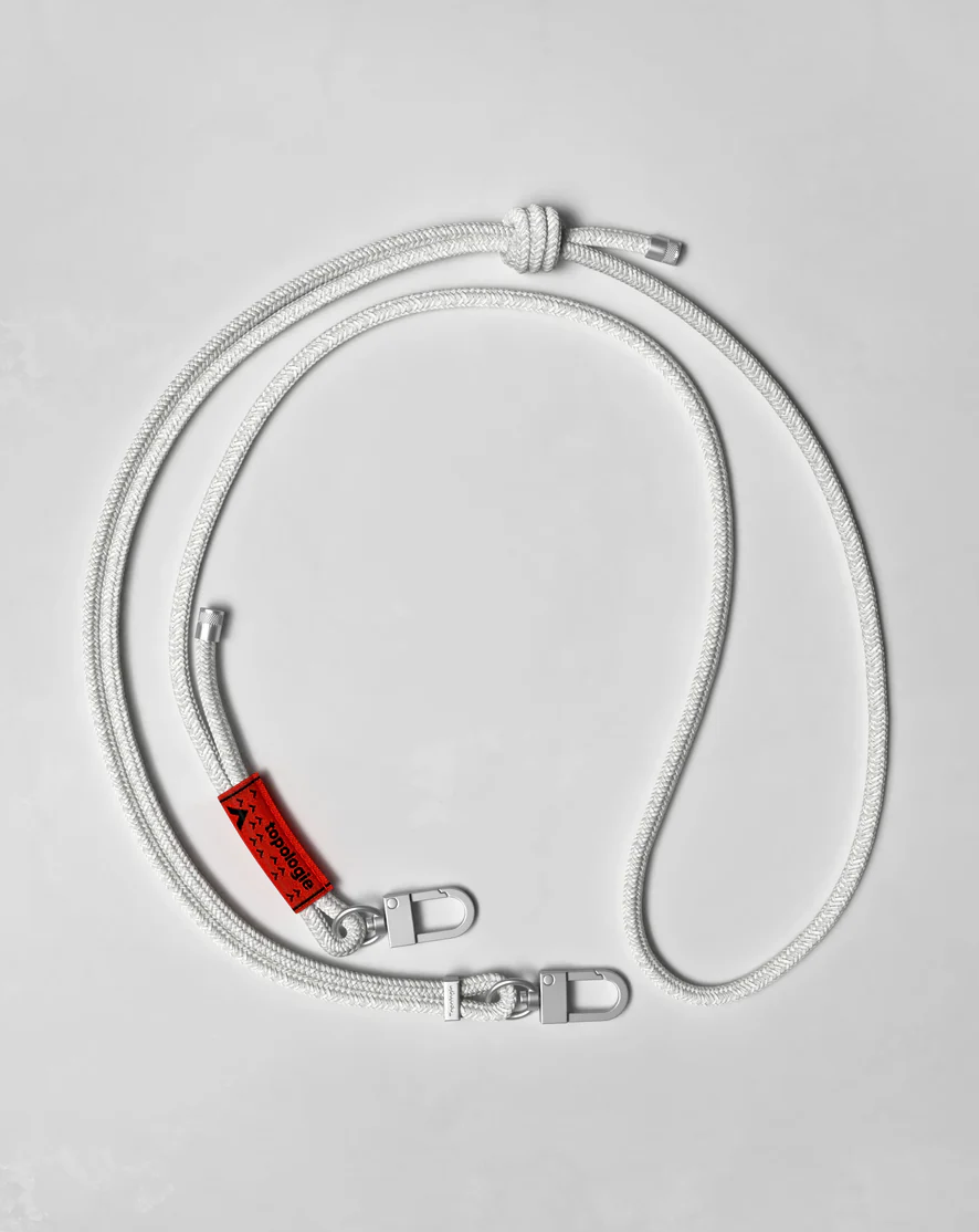 6mm Rope Strap Snow White Melagne
