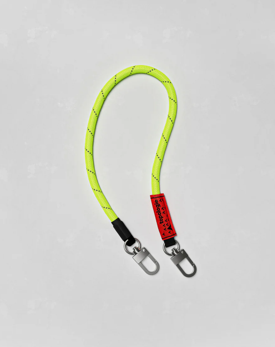 8mm Wrist Strap Neon Yellow Reflective