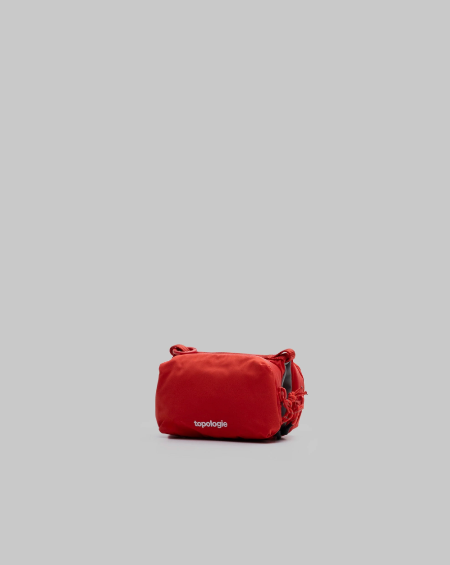 MINI BOTTLE SACOCHE RED TECH SATEEN