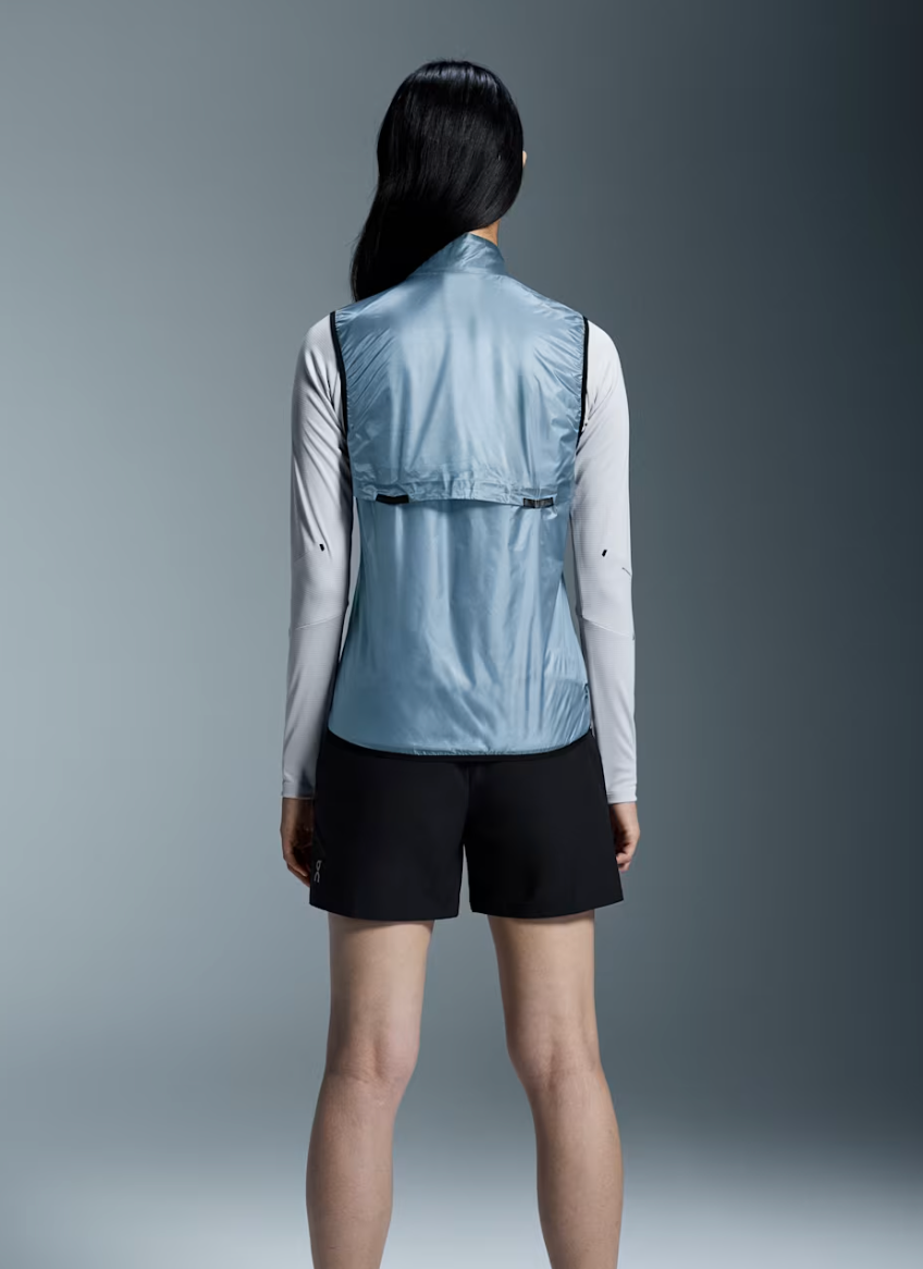 Weather Vest Women Chambray