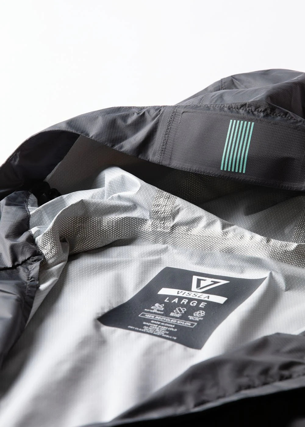 Noreaster 5K Eco Rain Jacket-GRA