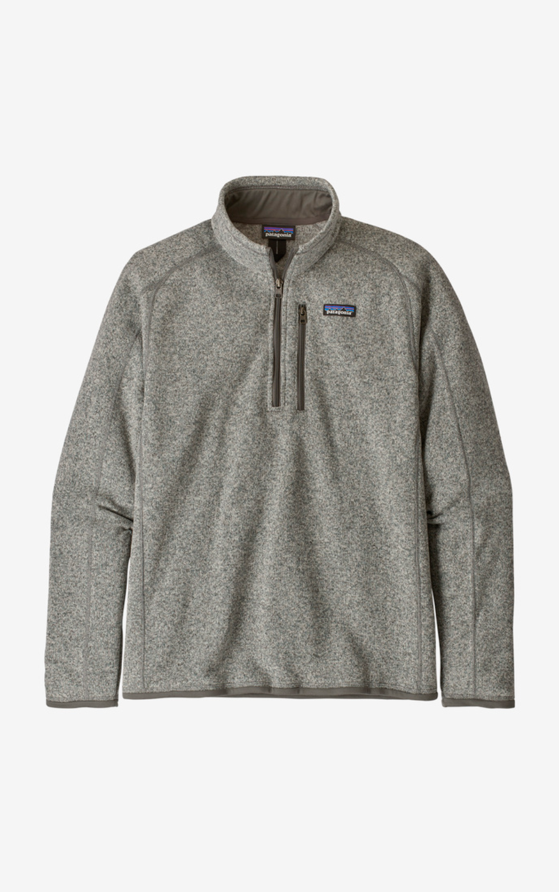 M's Better Sweater 1/4 Zip Stonewash