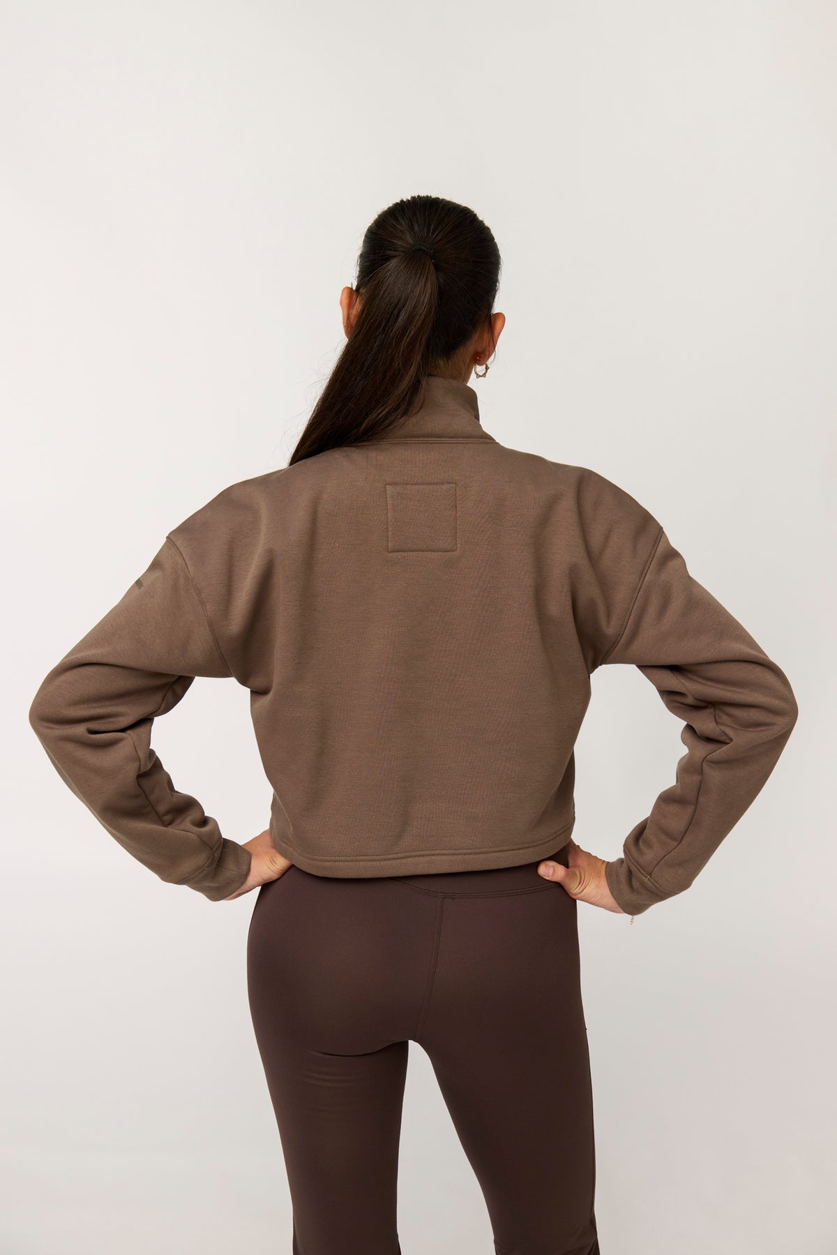 Vega Half Zip Sweatshirt Mink