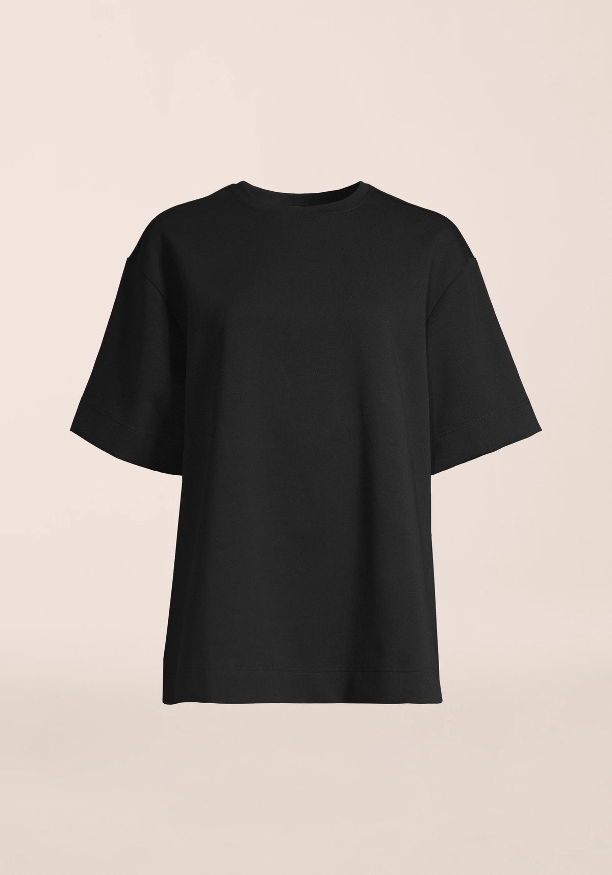 Aria Oversize Tee Black