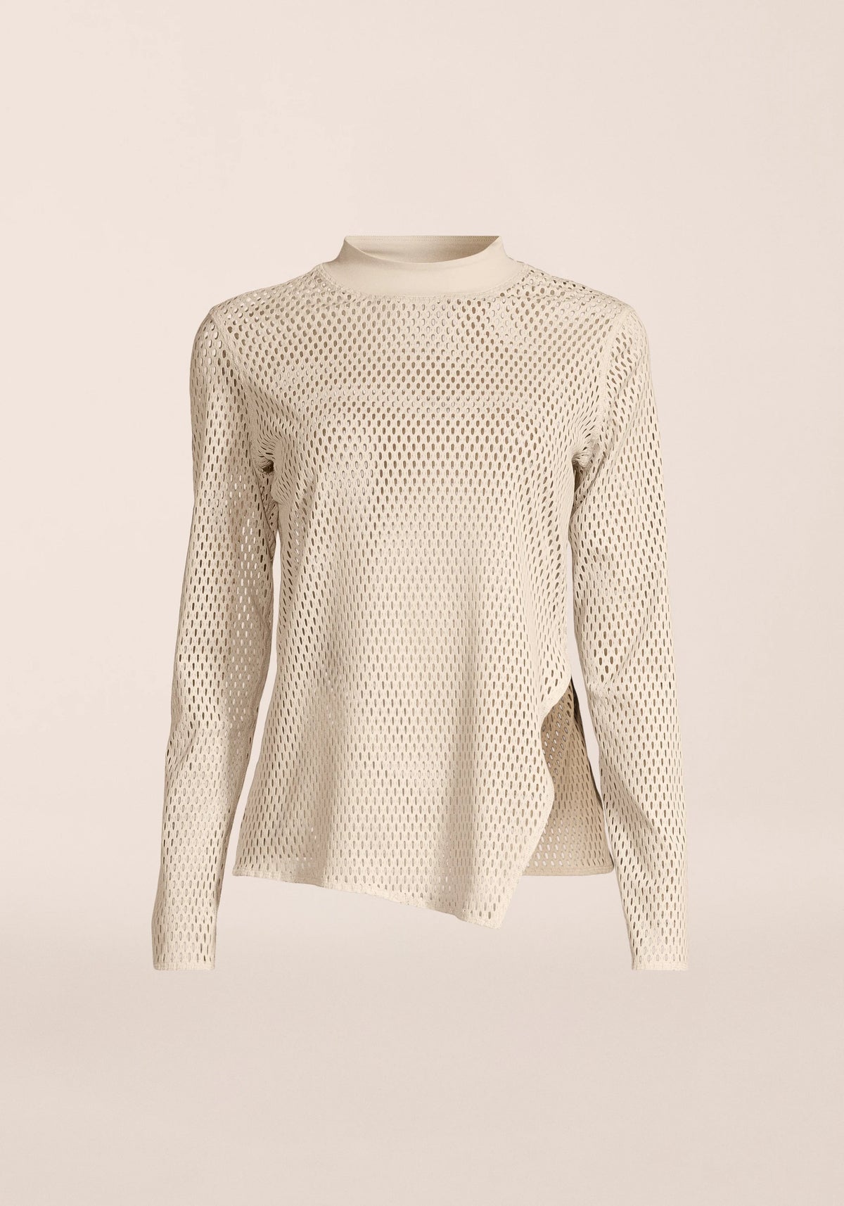 Open Mesh Longsleeve Ecru