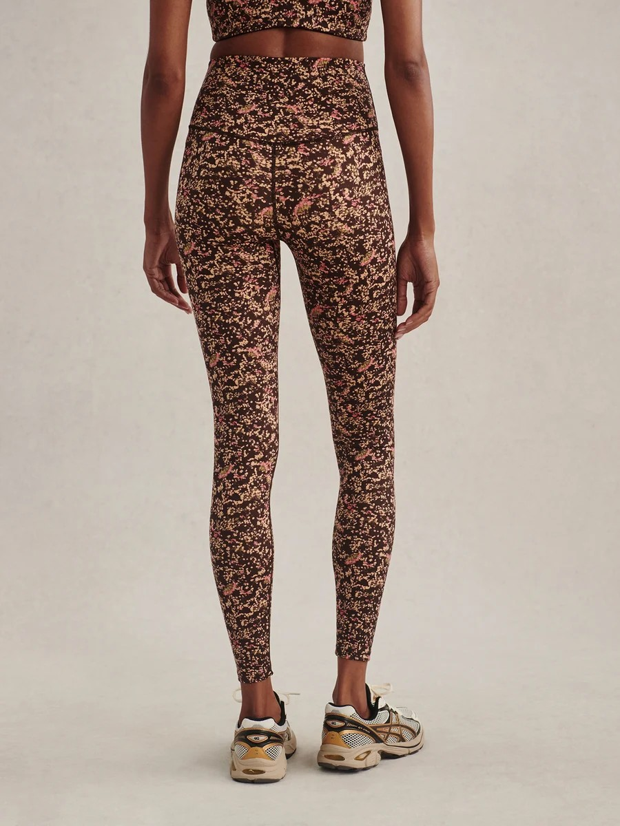 freesoft high rise legging 28 pressed flower