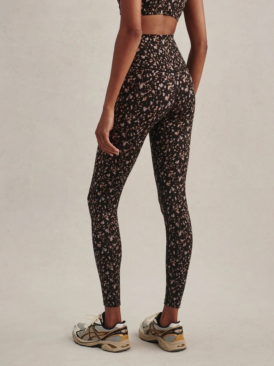 freesoft contrast high rise legging 25 smoky amethyst