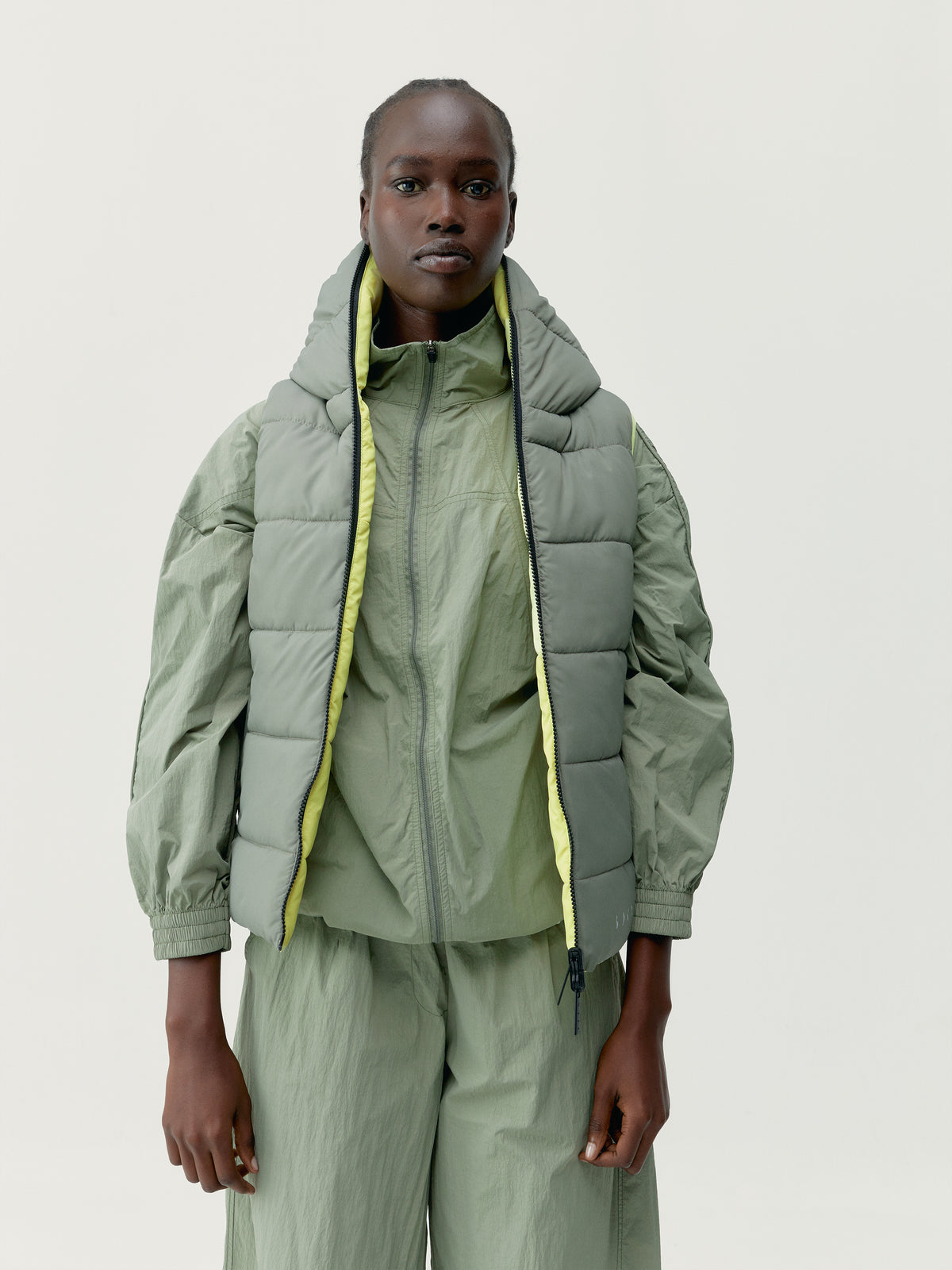 Vest Hazel Yellow Green/Camuflaje