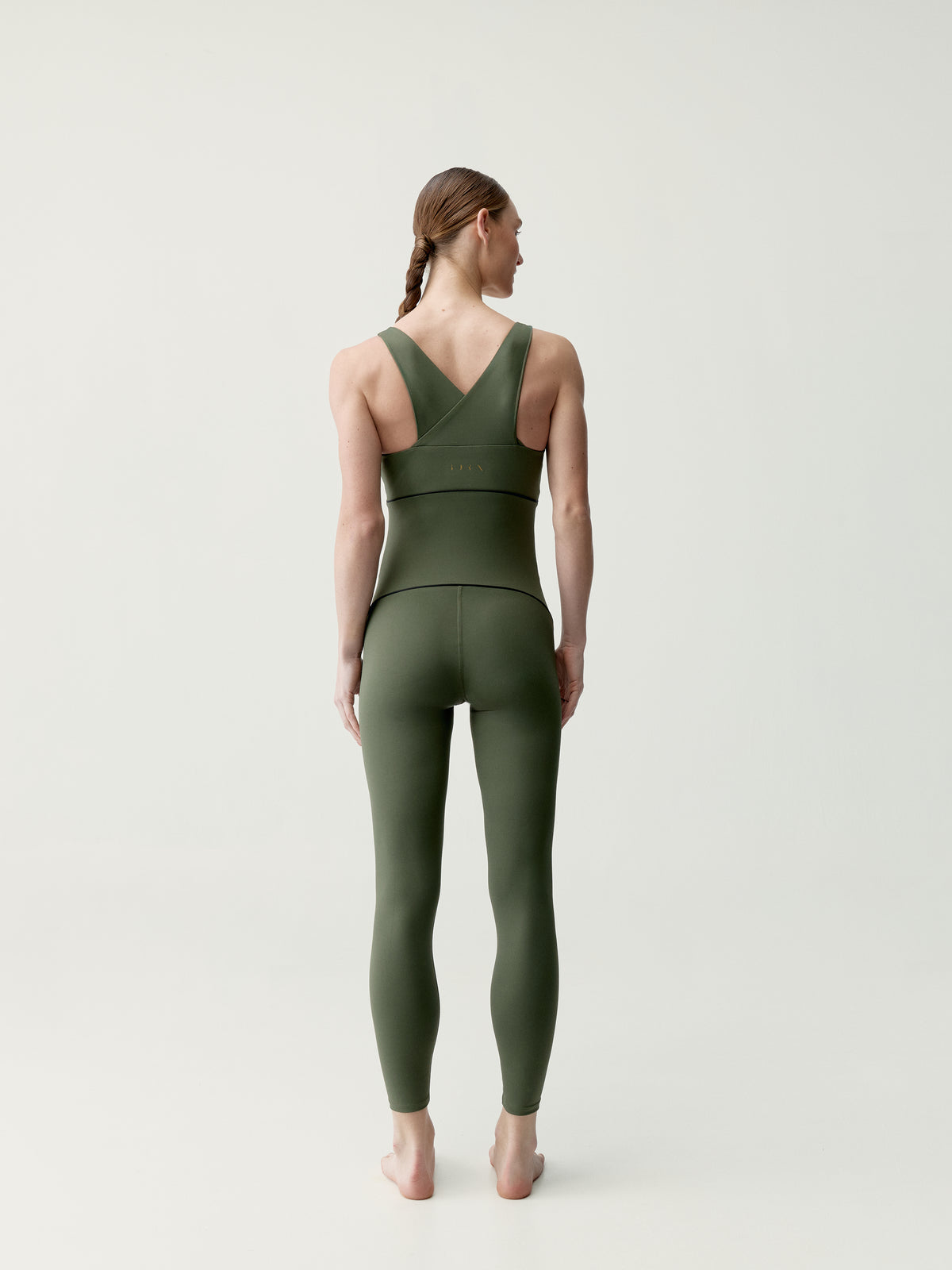 Jumpsuit Phoenh Kaki Leaft/Black