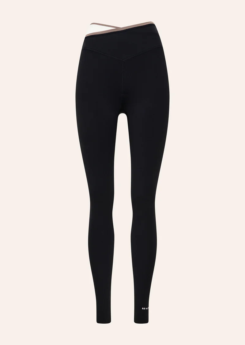 STATUS FULL LENGTH LEGGING BLACK / WALNUT
