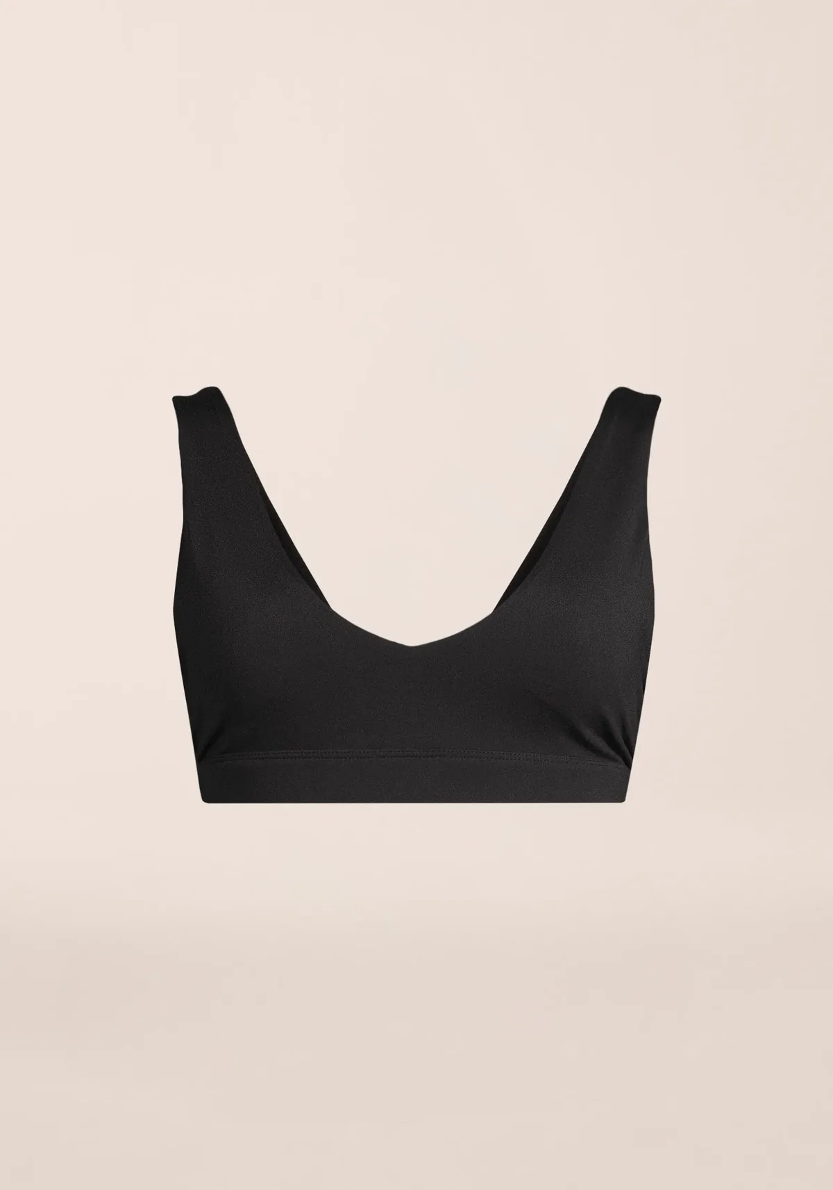 Soft Touch Padded Sports Bra Black