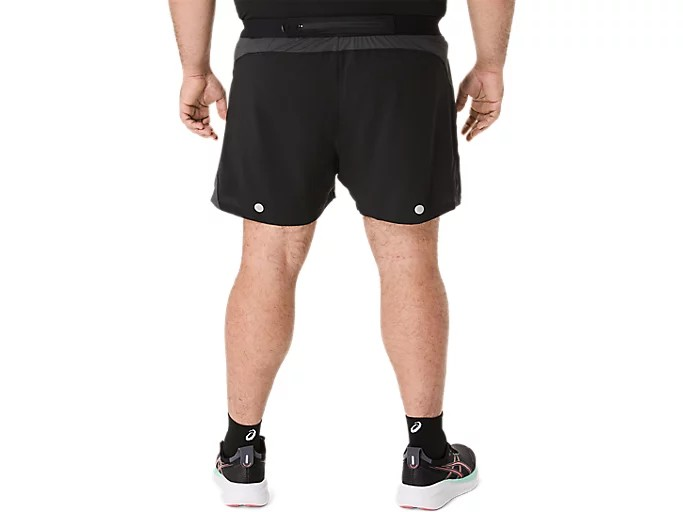 ROAD 5IN SHORT PERFORMANCE BLACK/GRAPHITE GREY