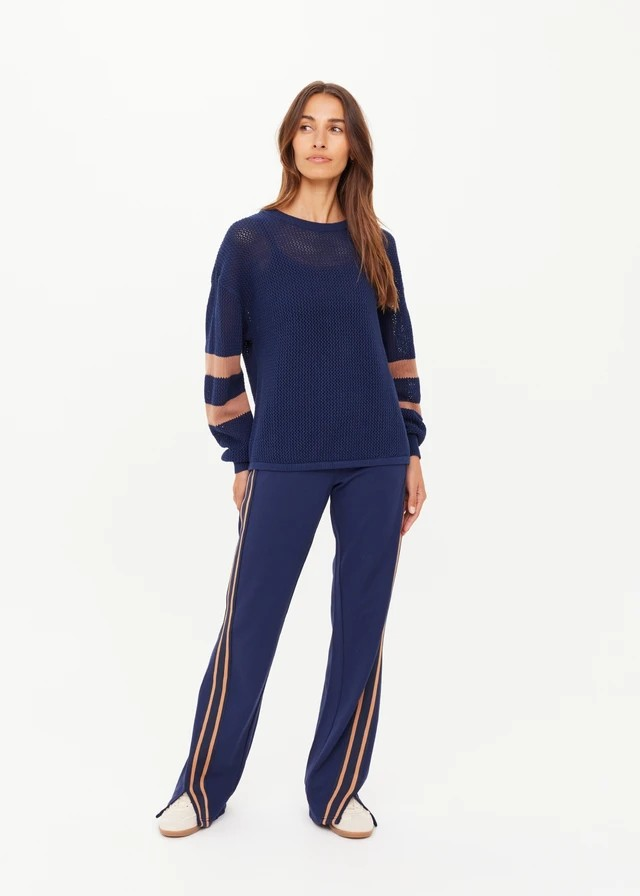FENWAY SEBASTIAN KNIT CREW NAVY