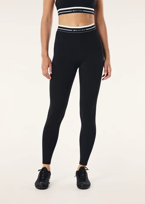 AVANT FULL LENGTH LEGGING BLACK / WHISPER WHITE
