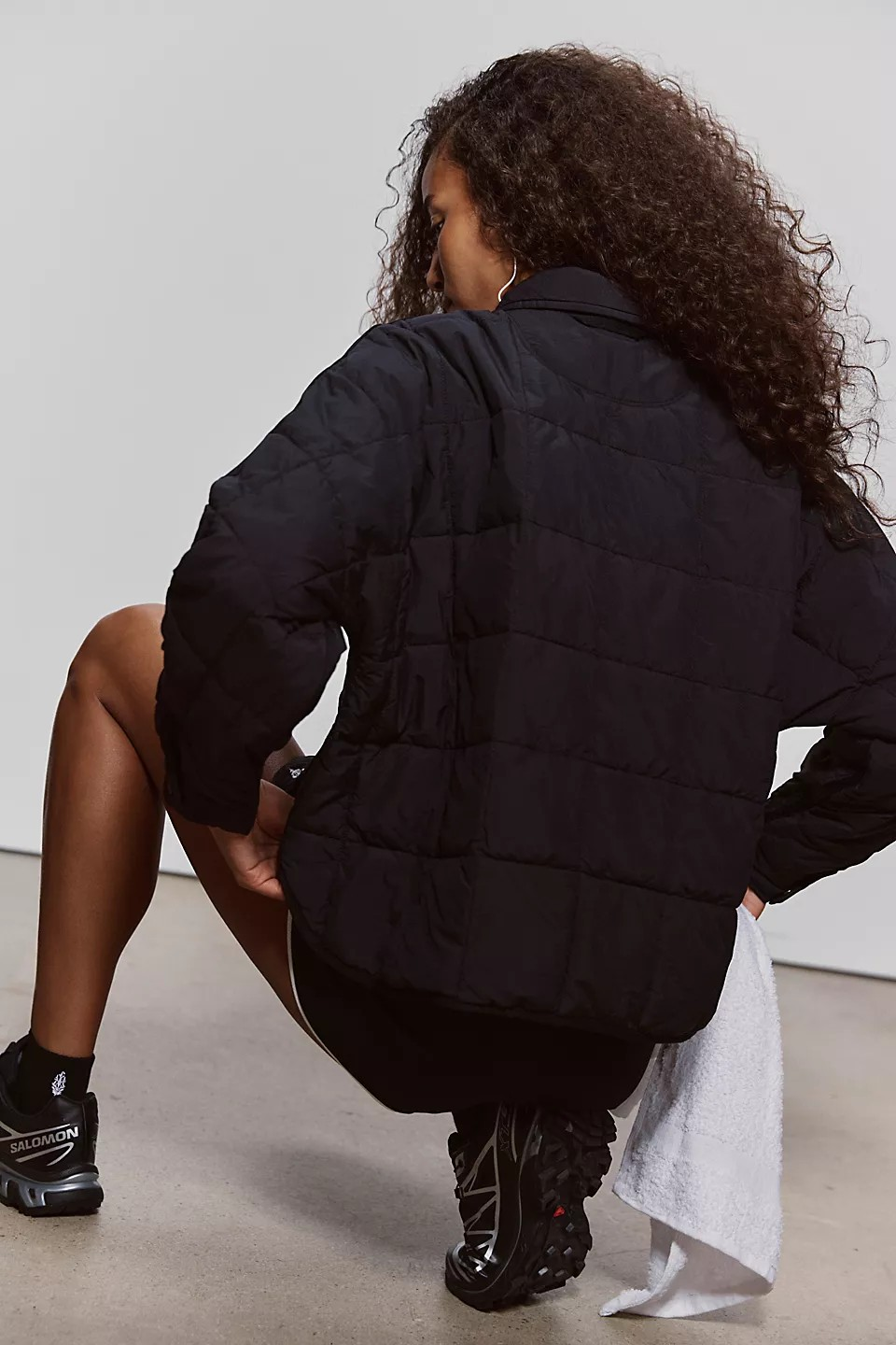 PIPPA PACKABLE PUFFER JAC / BLACK