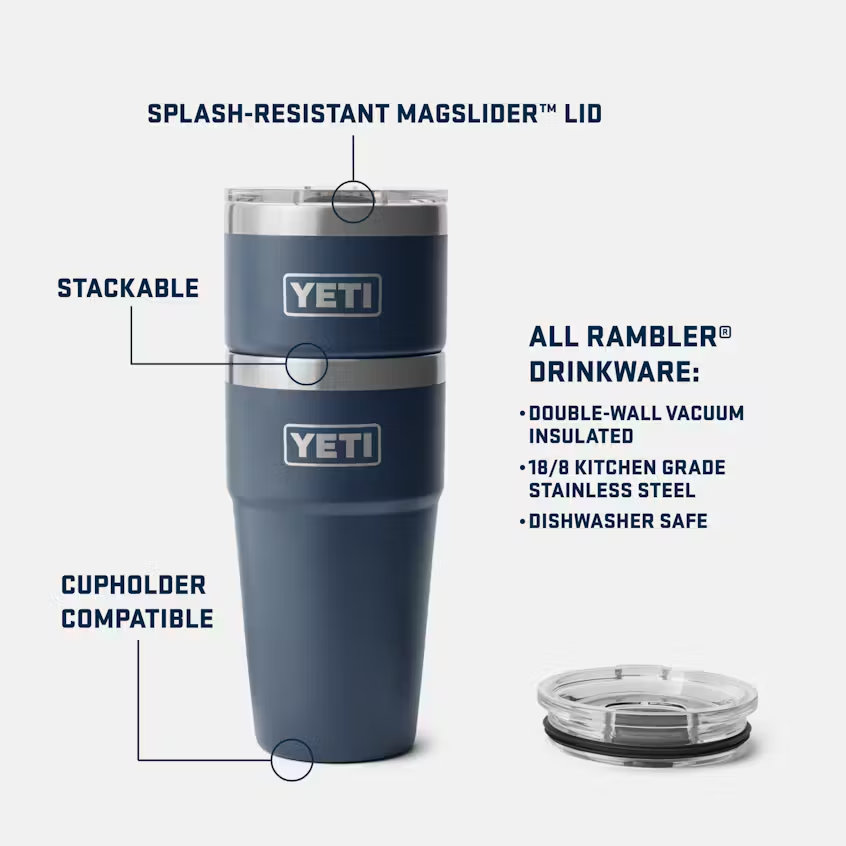 Single 20 Oz (591 ml) Stackable Cup Moon Dust