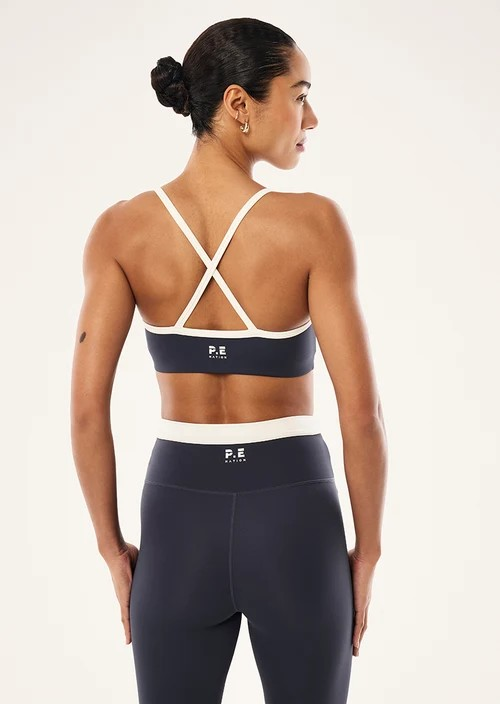 SPECTRUM SPORTS BRA MARINE BLUE/WHISPER