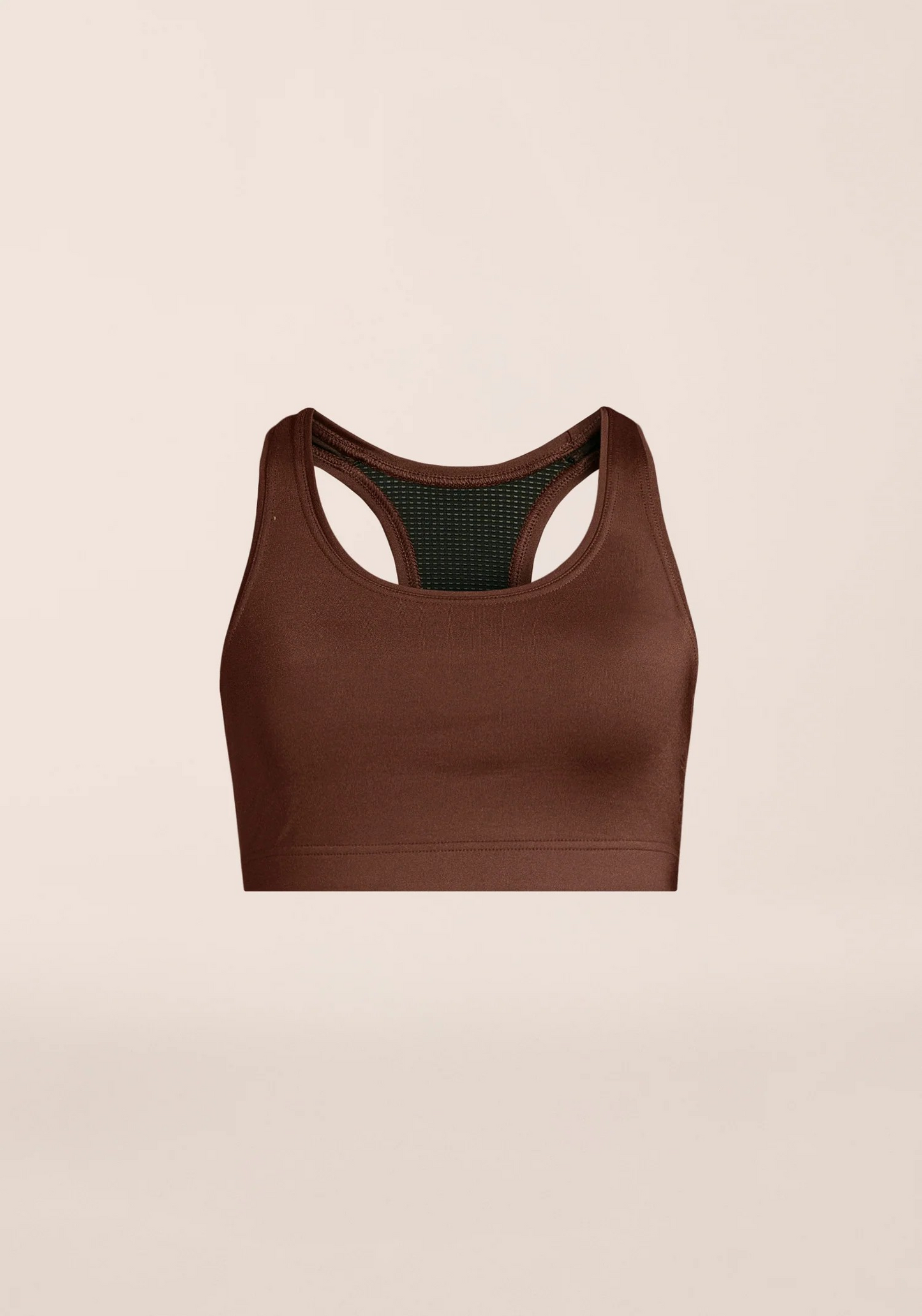 Iconic Sports Bra Dark Brown, AB