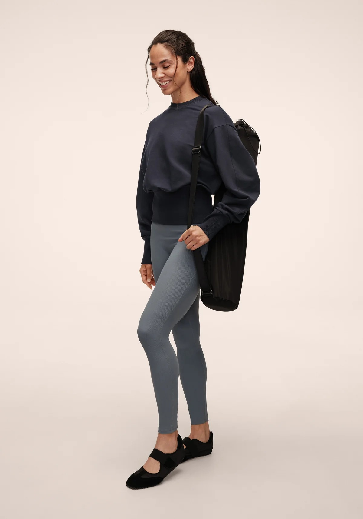 Terry Silhouette Crew Core Blue
