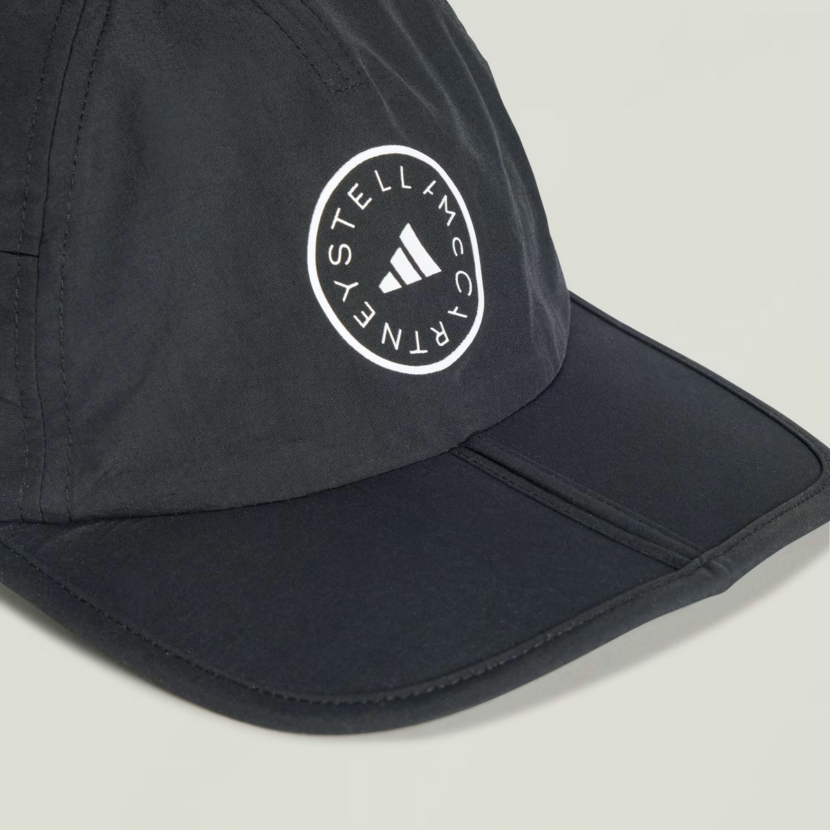 aSMC RUN CAP BLACK/WHITE