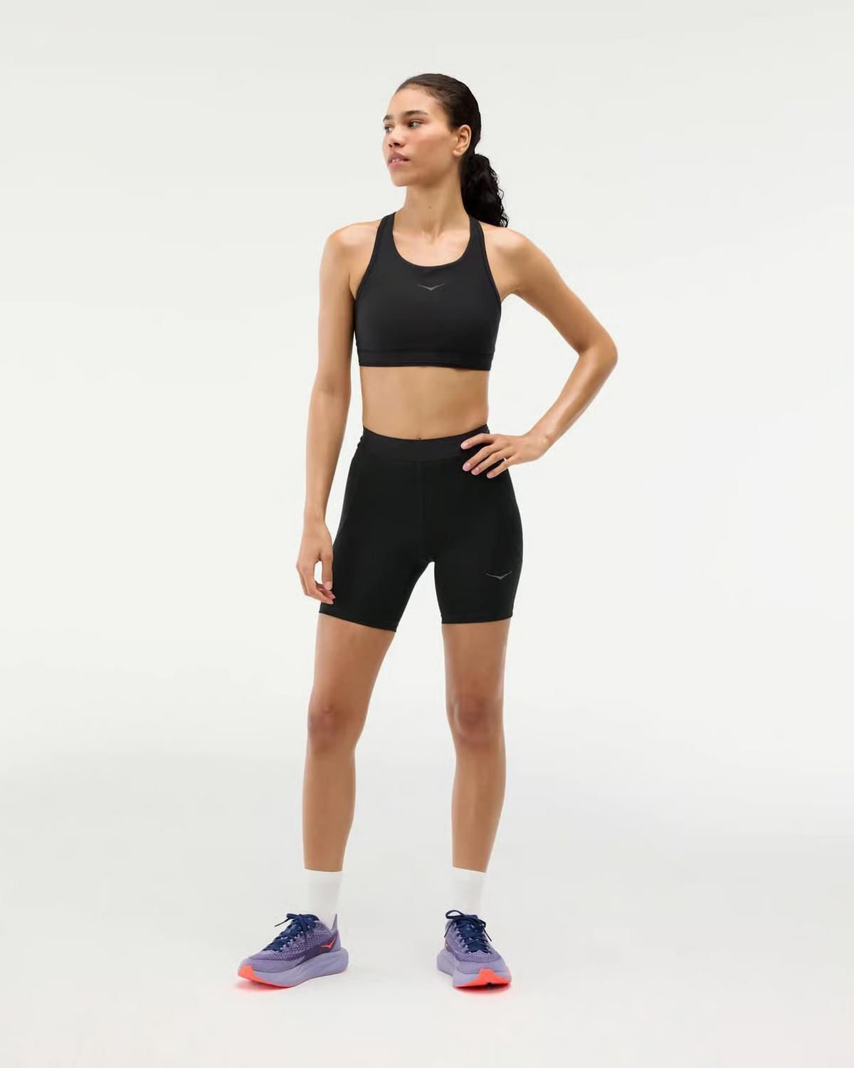 HUPANA SPORTS BRA REMOVABLE CUP BLACK/BLACK