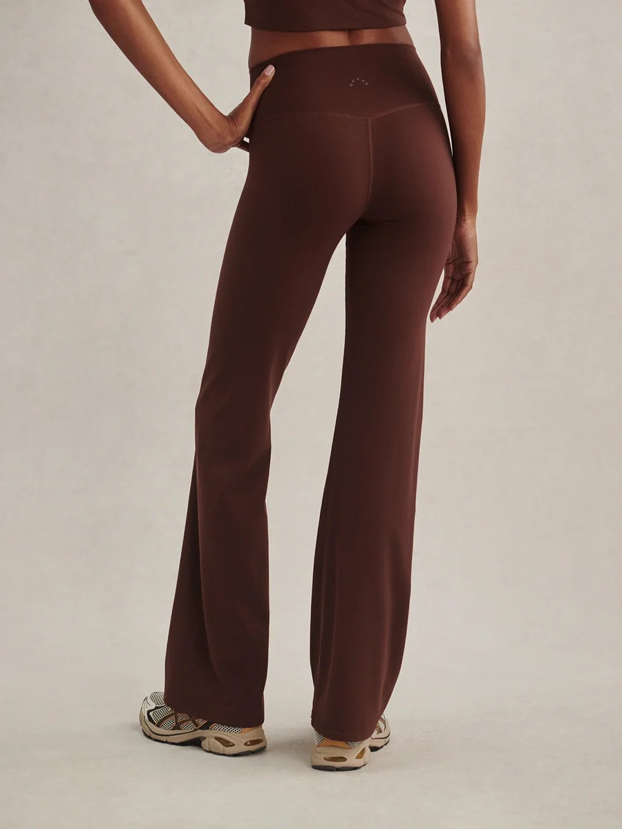 always flare legging 32 deep mahogany