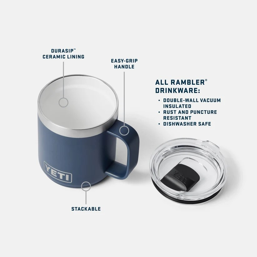 Rambler 10 Oz (296 ml) CL Mug MS Cape Taupe