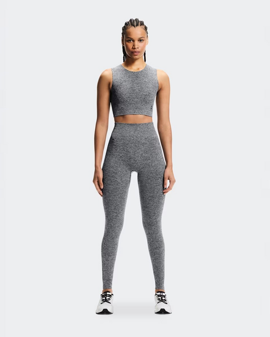 Studio Knit Tights Women Graphite Heather
