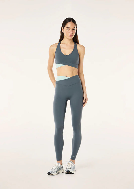 WANDER FULL LENGTH LEGGING THUNDER / DUSTY MINT