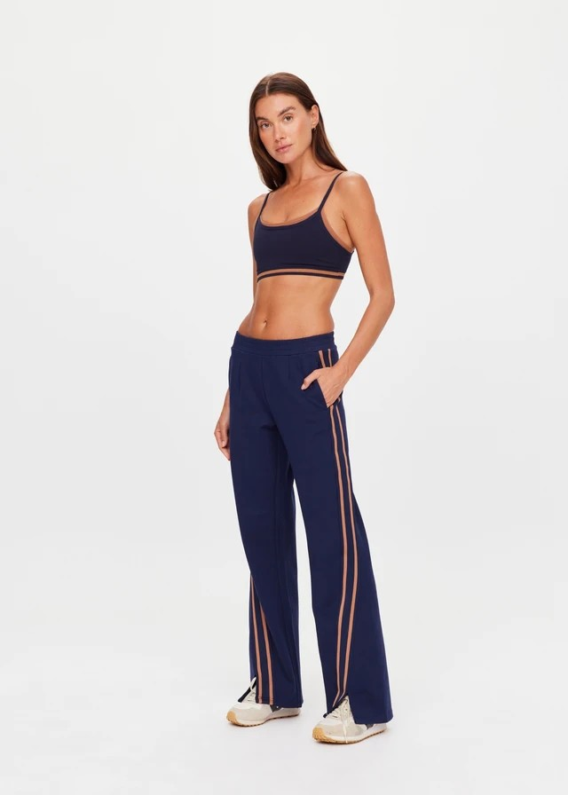 TOLEDO PETRA FLARE PANT NAVY