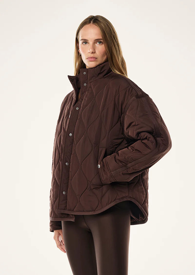 SURGE QUILT JACKET ESPRESSO