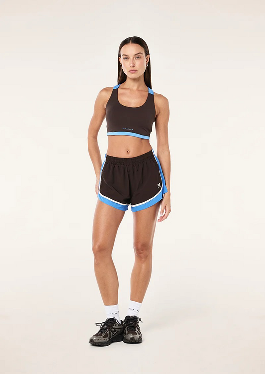 STRIDE SHORT COFFEE/MARINA