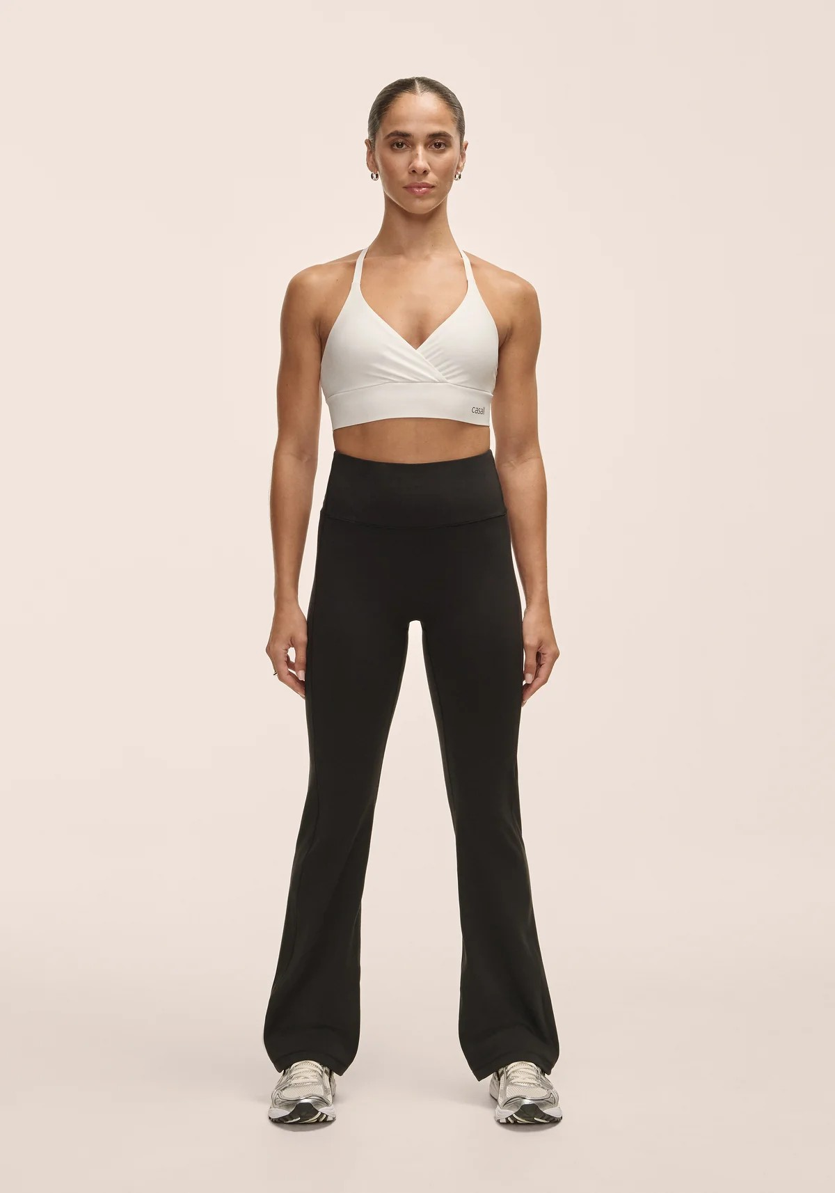 Soft Touch Flared Pants Black