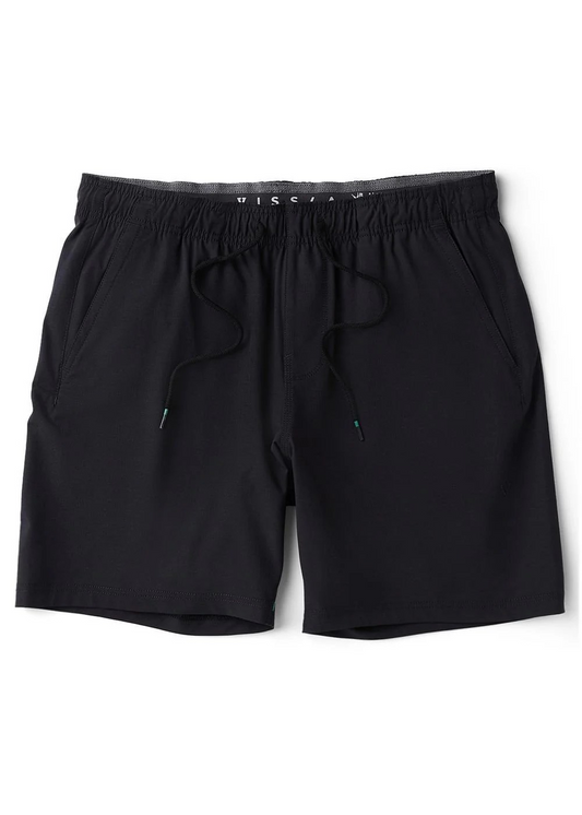 No See Ums Hybrid Eco 18" Elastic Walkshort-BLK