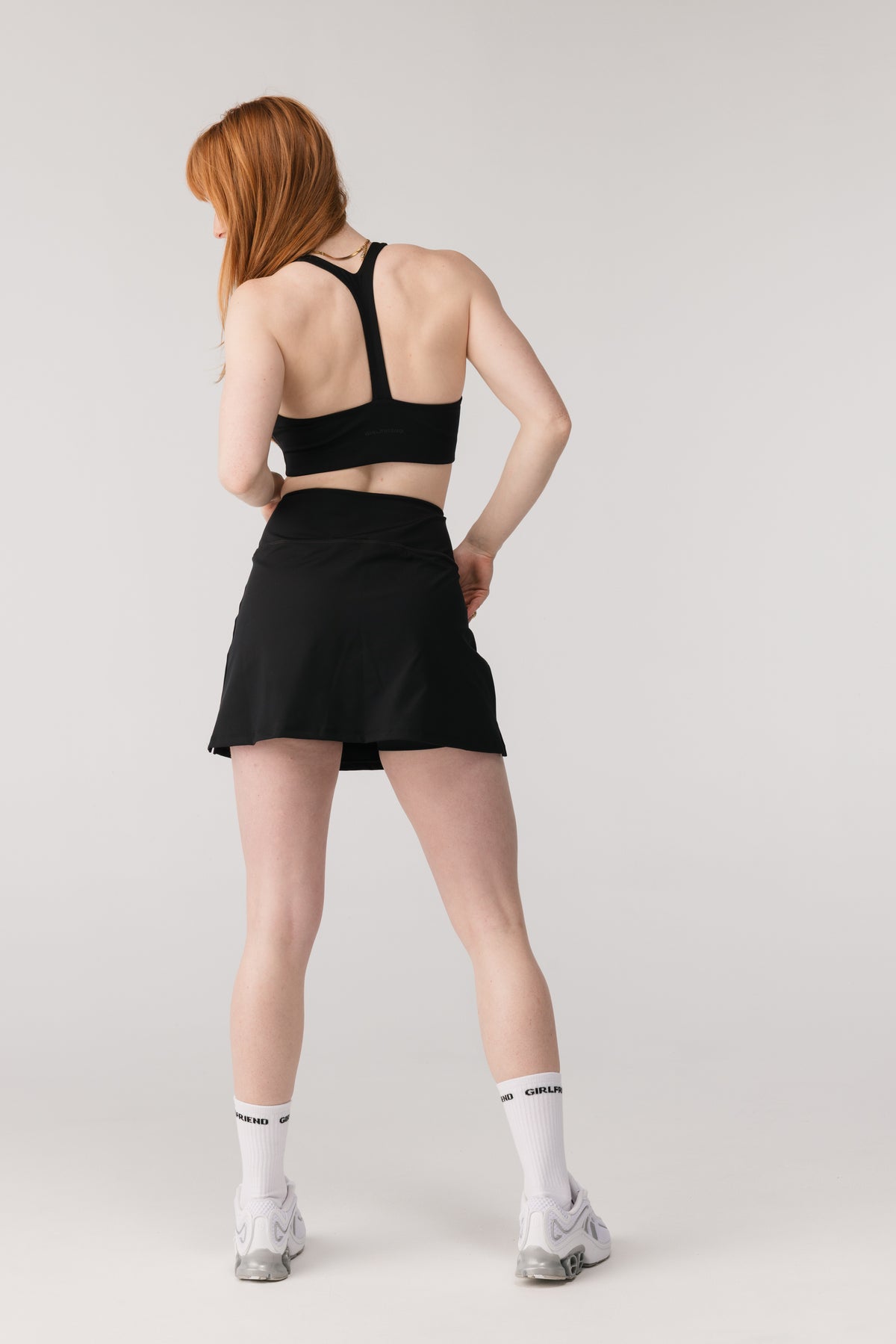 The Skort High-Rise Black