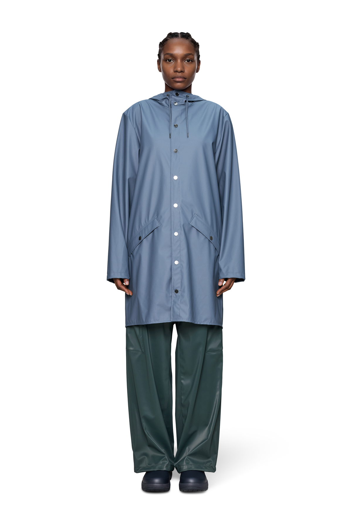 Long Jacket W3 Blue Dusk