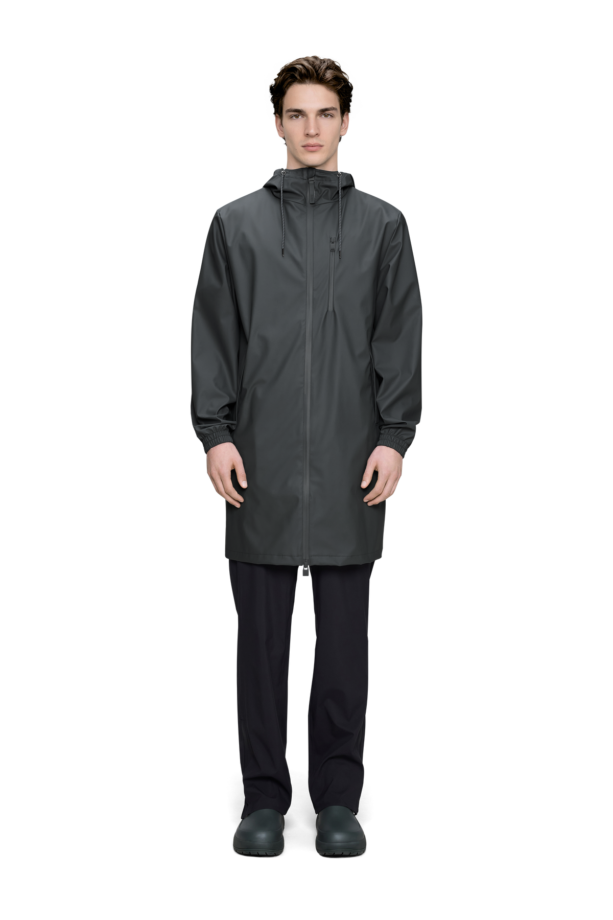 Long Storm Breaker W3 Dark Grey